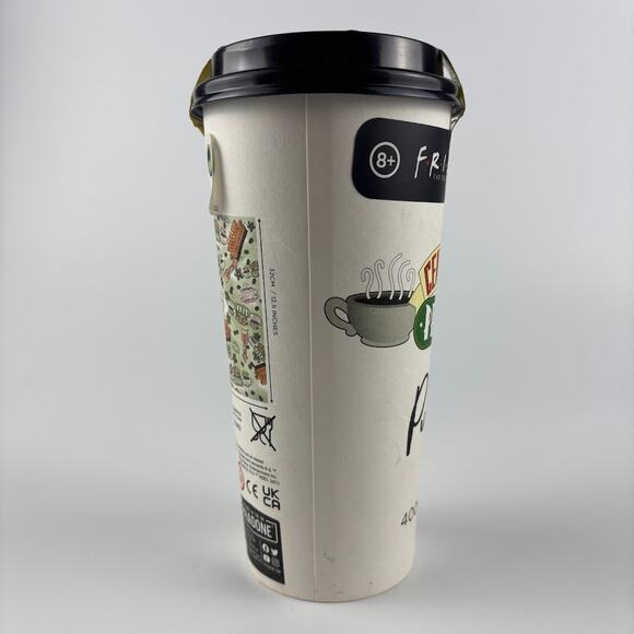 Friends TV Show 400pc Puzzle Central Perk Jigsaw Coffee Cup Container - Picture 4 of 5